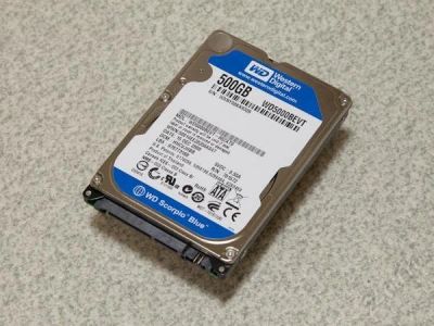 Лот: 1454315. Фото: 1. HDD WesternDigital 500gb 2.5 ноутбучный... Жёсткие диски (HDD)