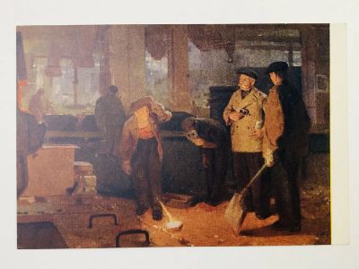Лот: 23298239. Фото: 1. Данилевский Е. И. Проба стали... Открытки, конверты