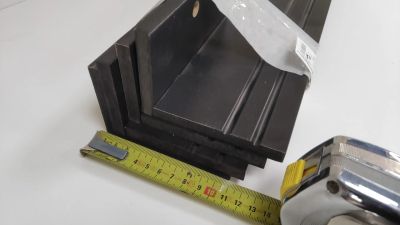 Лот: 25003863. Фото: 1. 4 полки коротких прямых темных. Полки, стеллажи, этажерки