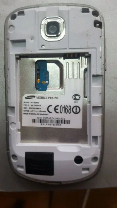 Лот: 11861510. Фото: 1. Samsung s5570. Микросхемы и платы