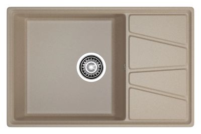 Лот: 23661324. Фото: 1. Мойка врезная с крылом GRANFEST... Мойки кухонные