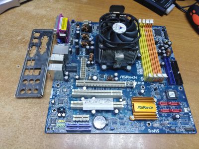Лот: 22846944. Фото: 1. Материнская плата ASRock AliveNF6G-vsta... Материнские платы