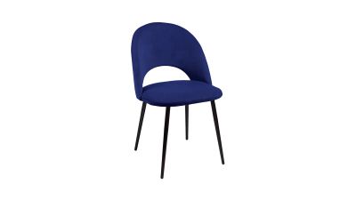 Лот: 23775018. Фото: 1. Стул Askona Home Alabama, синий. Столы, стулья, обеденные группы