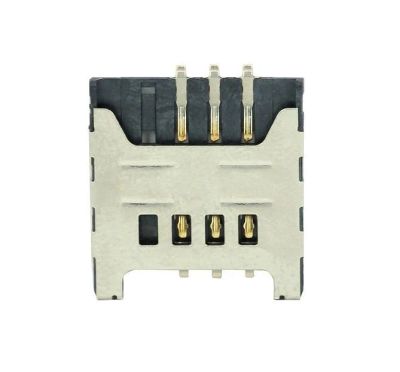 Лот: 13408929. Фото: 1. Коннектор SIM LG P700/P705/P720... Другое (запчасти, оборудование)