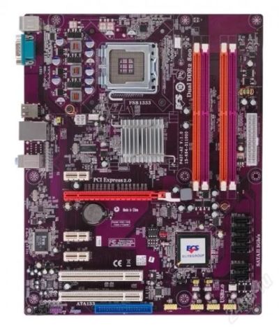 Лот: 1236425. Фото: 1. ECS p43t-a2 LGA775 новая. Материнские платы
