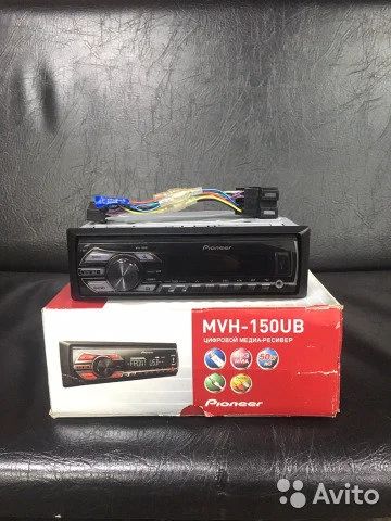 Лот: 14306780. Фото: 1. Магнитола Pioneer MVH 150UB. Автомагнитолы