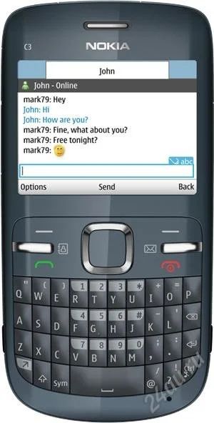 Лот: 770517. Фото: 1. продам Nokia C3. Кнопочные мобильные телефоны