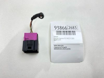 Лот: 24774650. Фото: 1. Разъем Porsche Cayenne 2005 6Q0972737... Двигатель и элементы двигателя