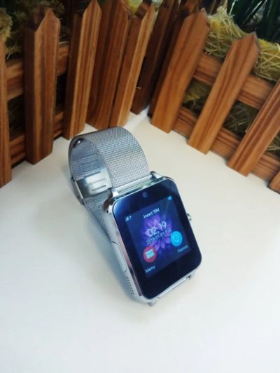 Лот: 14818576. Фото: 1. Smart Watch Z60 (silver). Смарт-часы, фитнес-браслеты, аксессуары