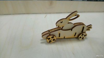 Лот: 13746003. Фото: 1. Игрушка Кролик на морковкамобиле. Развивающие