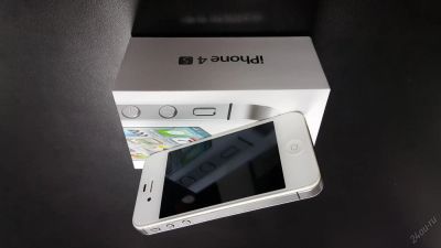 Лот: 5949648. Фото: 1. iphone 4s 16Gb белый. Смартфоны
