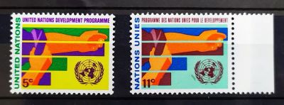 Лот: 25776383. Фото: 1. ООН (Нью-Йорк) 1967 Программа... Марки