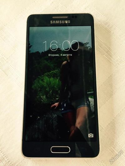 Лот: 5916058. Фото: 1. Смартфон Samsung Galaxy ALPHA. Смартфоны
