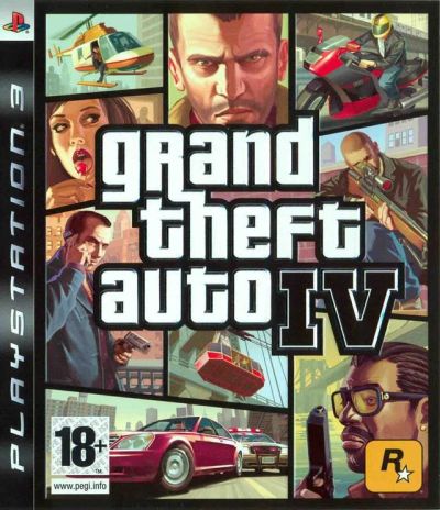 Лот: 2989159. Фото: 1. Grand theft auto 4 PlayStation3... Игры для консолей