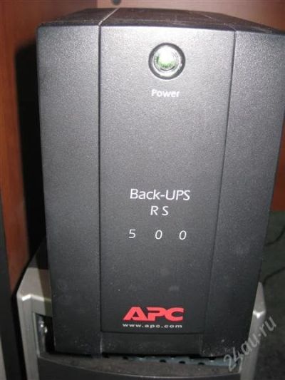 Лот: 1433854. Фото: 1. ИБП АРС Back-Up RS 500VA [BR500CI-RS... ИБП, аккумуляторы для ИБП