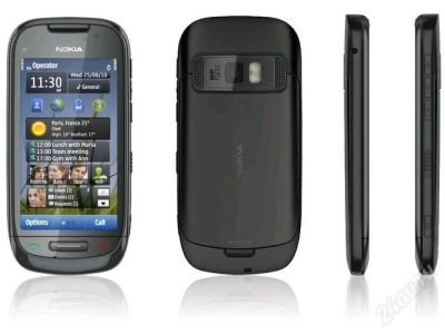 Лот: 2530427. Фото: 1. Nokia C7 (Идеальное состояние... Кнопочные мобильные телефоны