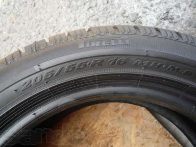 Лот: 3551684. Фото: 1. шины 2 шт Pirelli 205/55/16 всесезонка. Шины