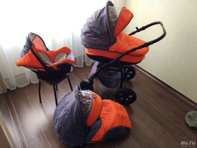 Лот: 9587230. Фото: 1. Детская коляска 3в1 tutis willi... Коляски