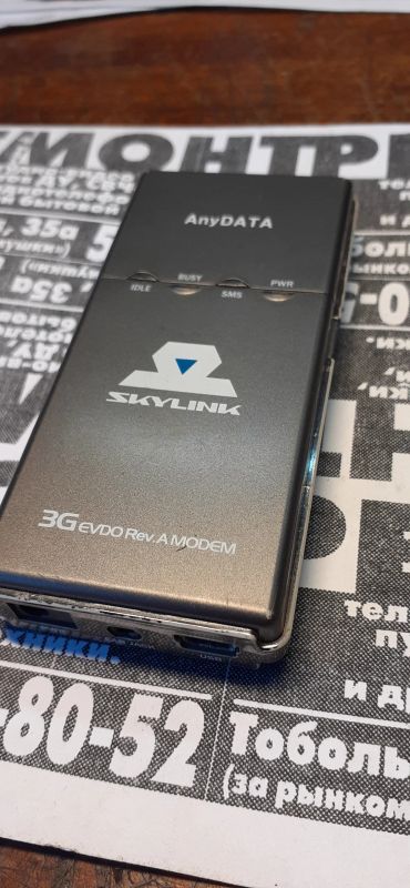 Лот: 14733376. Фото: 1. AnyDATA ADU-500A 3g evdo rev.a... Беспроводные модемы