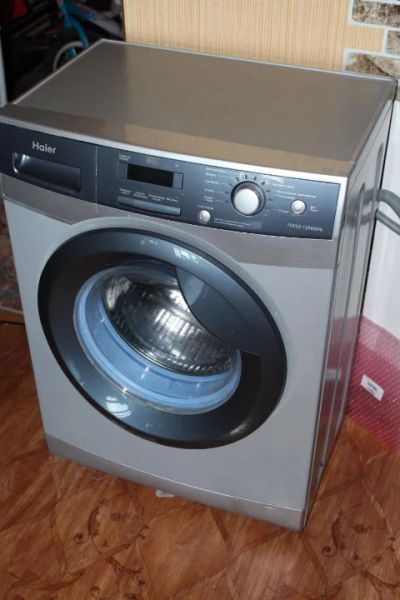 Лот: 4226345. Фото: 1. Стиральная машинка Haier HW-12866ME. Стиральные машины