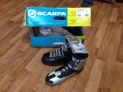 Лот: 5501592. Фото: 1. Ботинки Scarpa Vega H.A. размер... Альпинизм и скалолазание