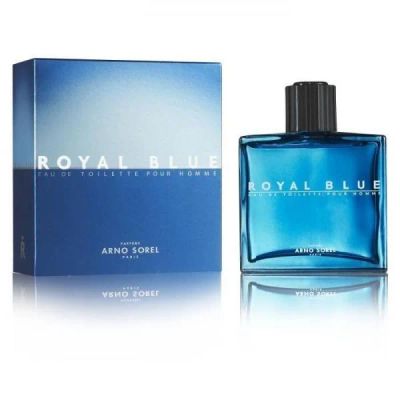Лот: 19112657. Фото: 1. Arno Sorel men Royal - Blue Туалетная... Мужская парфюмерия