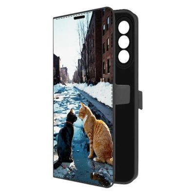 Лот: 25135116. Фото: 1. Чехол Krutoff Eco Book "Мартовские... Чехлы, бамперы