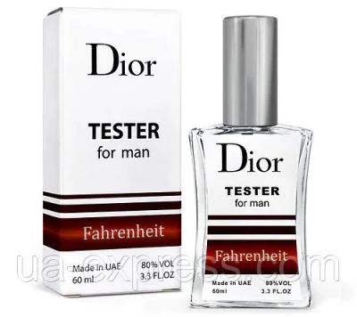Лот: 18608996. Фото: 1. Тестер мужской Dior Fahrenheit... Мужская парфюмерия