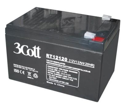 Лот: 4733529. Фото: 1. Аккумулятор 3Cott 12V12Ah Новое... ИБП, аккумуляторы для ИБП