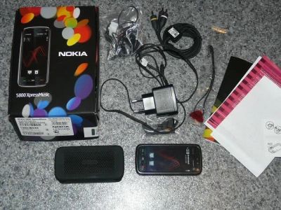 Лот: 877164. Фото: 1. Nokia нокиа 5800, фул комплект... Смартфоны