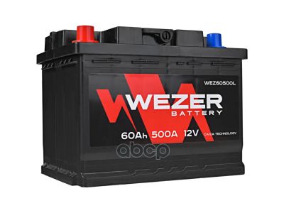 Лот: 21859356. Фото: 1. Wez60500l_аккумуляторная Батарея... Другое (автозапчасти)
