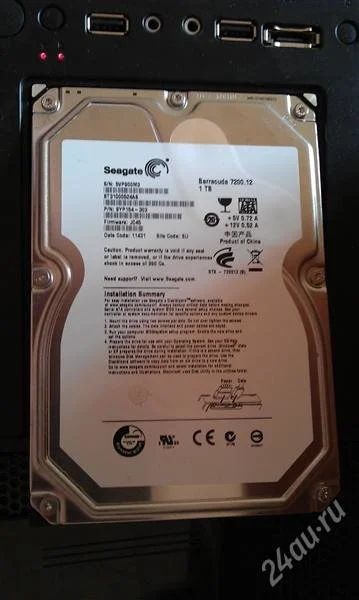 Лот: 1956812. Фото: 1. Жесткий диск 1TB Seagate "Barracuda... Жёсткие диски (HDD)
