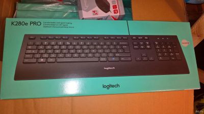 Лот: 14524468. Фото: 1. Клавиатура Logitech K280e Black... Клавиатуры и мыши