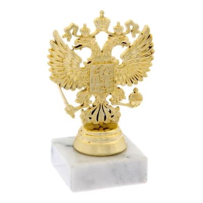 Лот: 7491873. Фото: 1. Фигура орел, 6,8 х 5 х 11,3 см. Спортивная символика и атрибутика