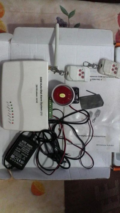 Лот: 5859950. Фото: 1. GSM сигнализация. Сигнализации, датчики противопожарные, охранные