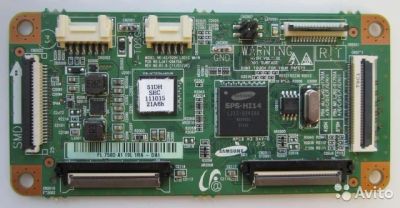 Лот: 6555342. Фото: 1. Logic Main Board LJ41-09475A Samsung... Запчасти для телевизоров, видеотехники, аудиотехники