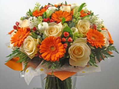 Лот: 7501292. Фото: 1. Сборный букет. Цветы на Щорса... Свежие цветы