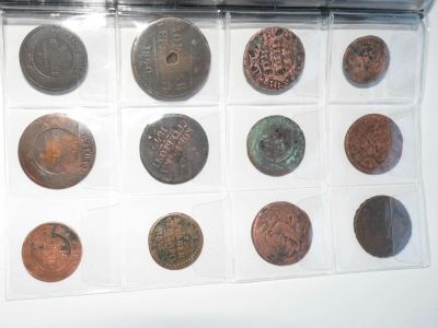 Лот: 3567274. Фото: 1. 24 медных монеты царской России... Россия до 1917 года