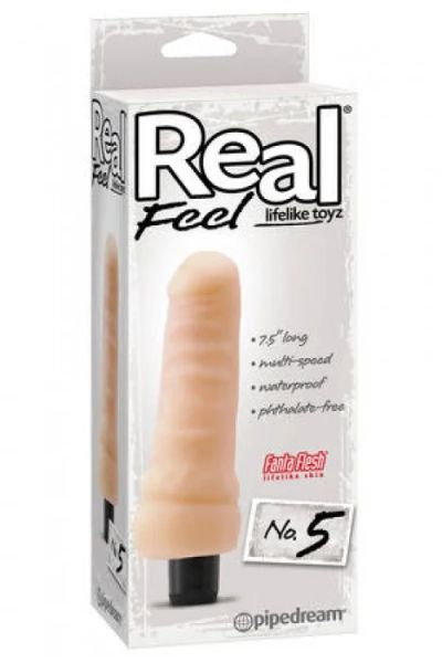 Лот: 7536746. Фото: 1. Вибратор REAL FEEL №5, "живое... Игрушки