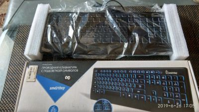 Лот: 13971313. Фото: 1. Клавиатура с подсветкой Smartbuy... Клавиатуры и мыши