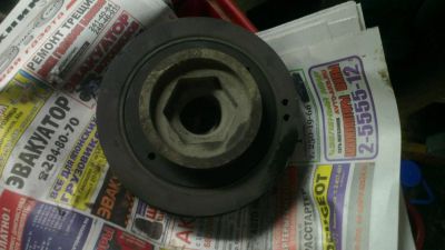 Лот: 5013899. Фото: 1. Шкив коленвала Honda ZC D15 D16... Двигатель и элементы двигателя