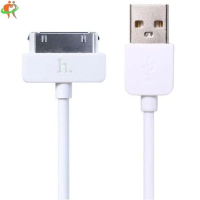 Лот: 14791907. Фото: 1. Кабель Hoco X1 Apple 30pin - USB... Дата-кабели, переходники