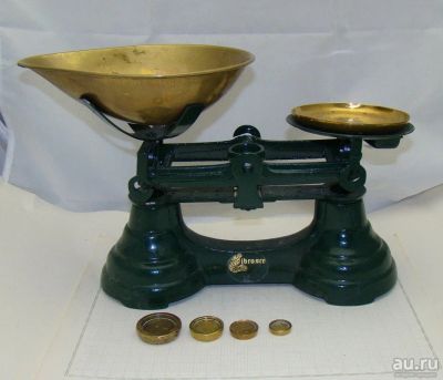 Лот: 16859831. Фото: 1. Весы винтажные английские (N248... Другое (антиквариат)
