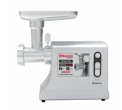 Лот: 20833583. Фото: 1. Мясорубка Sakura SA-6428G, 2400... Кухонная