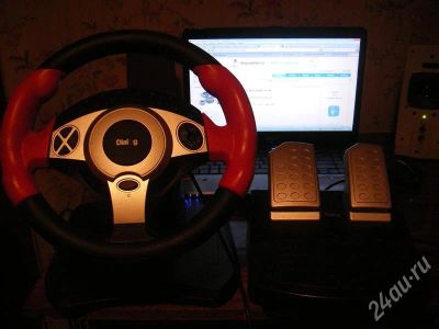 Лот: 401325. Фото: 1. руль Dialog. Рули, джойстики