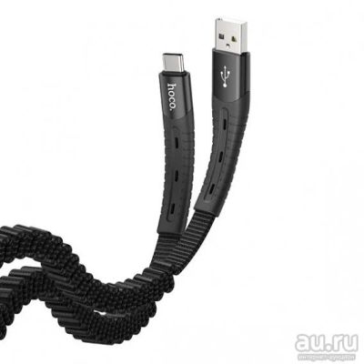 Лот: 17595624. Фото: 1. Кабель USB- Type-C Hoco U78 1... Дата-кабели, переходники