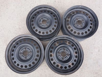 Лот: 25409074. Фото: 1. 4/100 R15 - 4 Диска штампованных... Диски