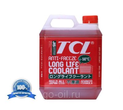 Лот: 12027359. Фото: 1. Антифриз TCL LLC RED - 50 4л. Масла, жидкости