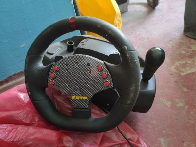 Лот: 15827154. Фото: 1. руль игровой logitech momo racing. Рули, джойстики