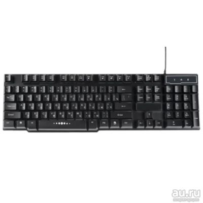 Лот: 16176081. Фото: 1. Клавиатура RITMIX RKB-200, черная... Клавиатуры и мыши